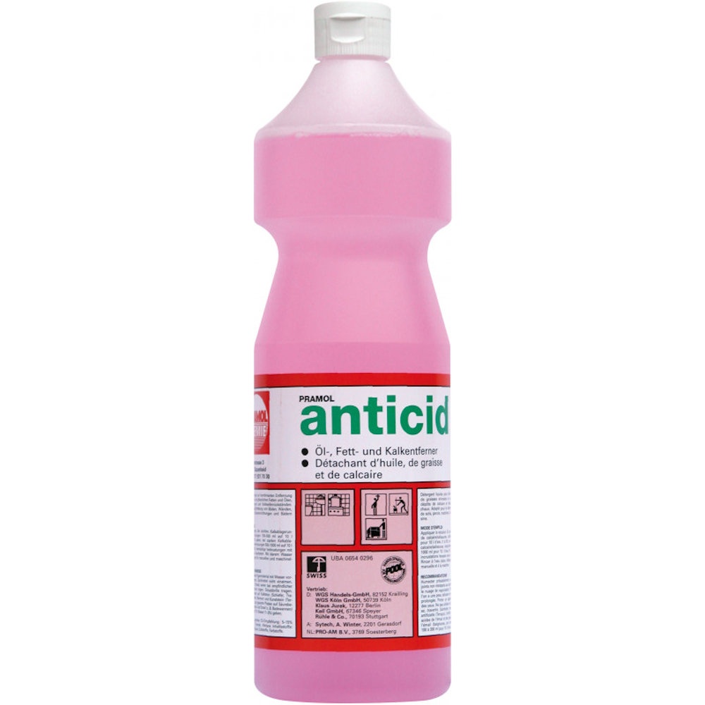 Pramol Anticid Öl- Fett- und Kalkentferner 1 Liter