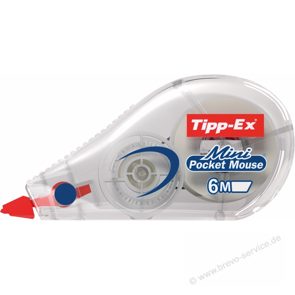 Tipp-Ex 10er Multi-Sparpack Korrekturroller Mini Pocket Mouse 5mm x 5m 