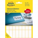 Avery Zweckform Etiketten 3323 38 x 14 mm weiß 928er Pack