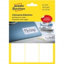 Avery Zweckform Etiketten 3329 76 x 39 mm weiß 192er Pack
