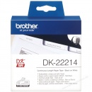 Brother Etiketten DK-22214 12 mm x 30,48 m (B x L) weiß