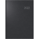 Brunnen Buchkalender 787 A4 1 Tag - 1 Seite schwarz Jahr 2022