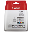 Canon PGI-570BK/CLI-571 Tintenpatronen 0372C004 Multipack sw c m y