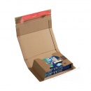 ColomPac Buchversandverpackungen Wickelverpackung CP020.02 A5 braun