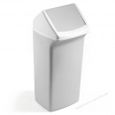 Durable Abfallbehälter Durabin Flip 40 VEH2013002 weiß grau