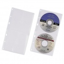 Durable CD/DVD-Hlle Cover S 520319 A4 transparent 5er Pack