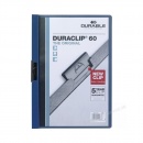 Durable Klemmmappe Duraclip 60 220907 DIN A4 60 Blatt dunkelblau