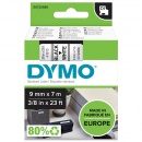 Dymo Schriftband D1 40913 S0720680 9 mm schwarz auf weiß