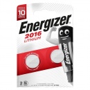Energizer Knopfzelle CR2016 Lithium E301021902 2er Pack