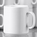Esmeyer Kaffeebecher Diane 402-108 0,28 Liter weiß 6er Pack
