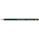 Faber-Castell Bleistift 9000 119015 5H dunkelgrün