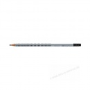 Faber-Castell Bleistift Grip 2001 117200 HB mit Radierer silber