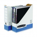 Fellowes Stehsammler 0026301 A4 Karton blau/weiß 10er Pack