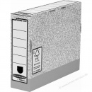 Fellowes Archivbox Bankers Box System 1080001 Karton 80mm grau/weiß
