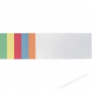 Franken Moderationskarten UMZS102099 Rechteck 20,5 x 9,5 cm selbstklebend farbig 300er Pack