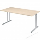 Geramöbel Schreibtisch Flex S-617103-AS 160 cm ahorn silber