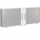 Geramöbel Sideboard Flex S-382104-SW 200 x 83 x 40 cm silber weiß