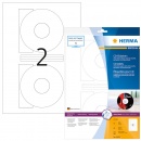 Herma CD-DVD Etiketten Special 8900 weiß glänzend 20er Pack