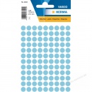 Herma Etiketten 1843 Markierungspunkte 8 mm blau 540er Pack