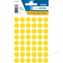 Herma Etiketten 1861 Markierungspunkte 13 mm gelb 240er Pack