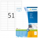 Herma Premium-Universal-Etiketten 4459 wei 100 Blatt