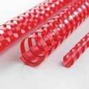 Industrie Plastikbinderücken 14 mm rot 100er Pack