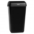Katrin Abfallbehälter 92261 Kunststoff 25 Liter mit Deckel schwarz