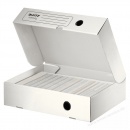 Leitz Archivbox Infinity 61000000 DIN A4 weiß 10er Pack