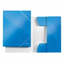 Leitz Eckspannermappe WOW 39820036 DIN A4 blau
