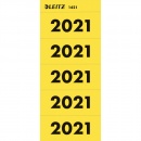 Leitz Inhaltsschilder Jahreszahl 2021 14210015 gelb 100er...