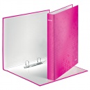 Leitz Ringbuch WOW 42410023 A4 2 Ringe 25 mm pink