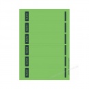 Leitz Rückenschild PC beschriftbar 16862055 grün 25 Blatt