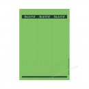Leitz Rückenschild PC beschriftbar 16870055 grün 25 Blatt