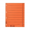 Leitz Trennblätter 16580045 A4 Überbreite orange 100er Pack