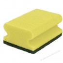 Sito Pad - Schwamm 5000048 mit Griffleiste medium gelb-schwarz 10er Pack