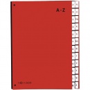 Pagna Pultordner 24249-01 DIN A4 24 Fächer A-Z rot