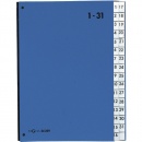 Pagna Pultordner 24329-02 DIN A4 32 Fächer 1-31 blau