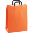 Papiertragetasche Topcraft 32 x 42 x 14 cm orange 50er Pack