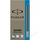 Parker Tintenpatrone Quink Z44 1950383 königsblau 5er Pack