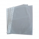 Prospekthüllen Weichfolie A4 0,08 mm oben transparent 100er Pack