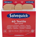 Salvequick Refill Pflaster-Strips 6444 Textil 40 Strips 2 Größen