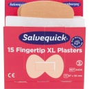 Salvequick Refill Pflaster-Strips 6454 Fingerspitzen groß 15 Strips