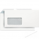 Sicherheitsbriefhüllen DL mit Fenster haftklebend weiß 500er Pack