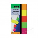 Sigel Haftmarker Neon HN650 farbig sortiert 5 x 40 Blatt Pack