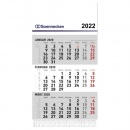 Soennecken Dreimonats-Wandkalender 5096-22 29,6 x 49 cm Jahr 2022