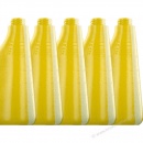 Sprühflasche leer ohne Sprühkopf 600 ml gelb