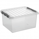 Sunware Aufbewahrungsbox Q-line H6160502 36 Liter transparent