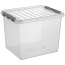 Sunware Aufbewahrungsbox Q-line H6162702 52 Liter transparent