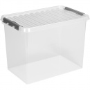 Sunware Aufbewahrungsbox Q-line H6163302 62 Liter transparent