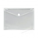 Veloflex Dokumententasche 4550100 A5 Klettverschluss transparent 10er Pack